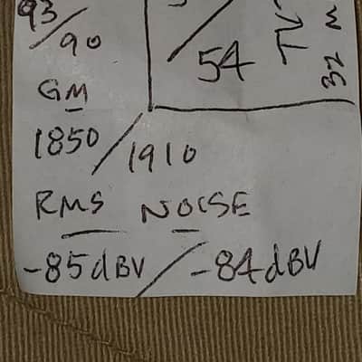 12AX7A Amperex Red Tip Medical Grade Preamp2/TV7 Tested ( 1 ) Tube Lot image 3
