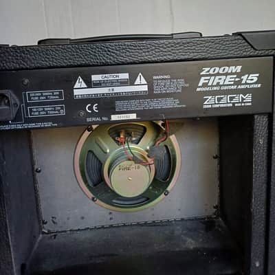 Zoom Fire 15 guitar combo amplifier image 3