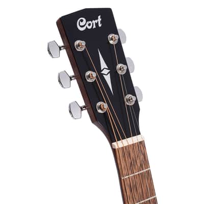 Cort AF510EOP Standard Series Concert Body Spruce Top Mahogany Neck 6-String Acoustic-Electric Guitar image 5