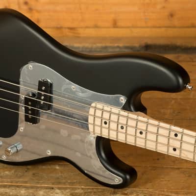 Fender Limited Edition 50th Anniversary Iron Maiden Steve Harris Precision Bass - Maple Satin Black image 5