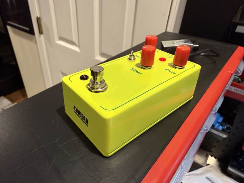Custom PedalPCB Noctis Op-Amp Fuzz with clipping light (clone see description) image 1