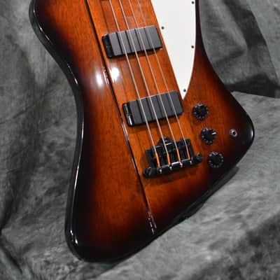 Epiphone Thunderbird IV 4 string Bass Vintage Sunburst w Deluxe Factory Hardshell Case image 6