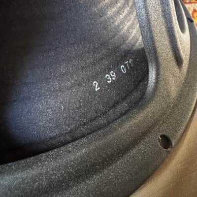Unused Jensen C12/70 EL 16Ω Electric Lightning Guitar Speaker image 3