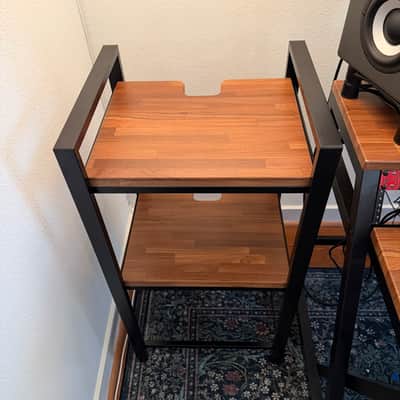 Wavebone Headquarter Studio Workstation Desk and Keyboard Tray 2026 - Walnut image 12