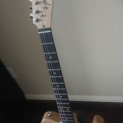 Indio Retro DLX Plus Solid Ash Electric Guitar with Gig Bag (Tele Style) image 3