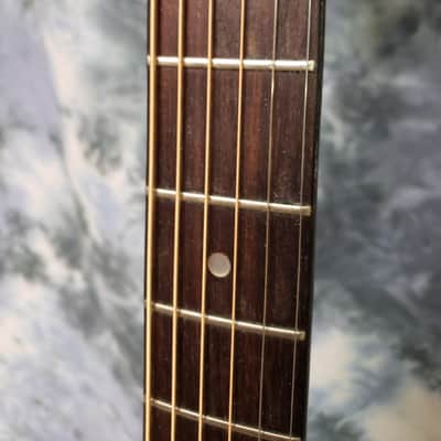 1975 Air Line Adjustable Bridge Dreadnought Flat Top Western Guitar Original Soft Shell Case image 4