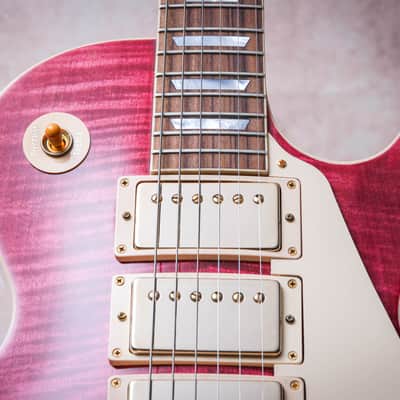GIBSON USA Les Paul Standard '60s *Coversion "Translucent Fuchsia + Rosewood" (2023) image 5