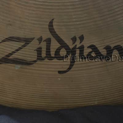 20" ZILDJIAN A series ROCK RIDE CYMBAL, 2722 grams, BLOCK LETTER ERA, PRE-SERIAL NUMBER image 5