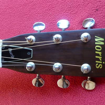 Morris F-12 OOO size guitar 1974 Natural Japan Vintage BARGAIN image 5