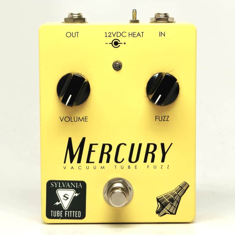 used Effectrode Mercury Vacuum Tube Fuzz, Very Good Condition with Power Supply! image 1