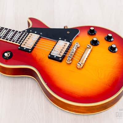 1983 Greco Mint Collection EGC68-50 Custom Cherry Sunburst w/ Screamin PAFs, Japan Fujigen image 9