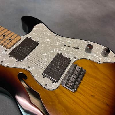 2007 Fender Classic Series '72 Thinline 3-Color Sunburst image 10