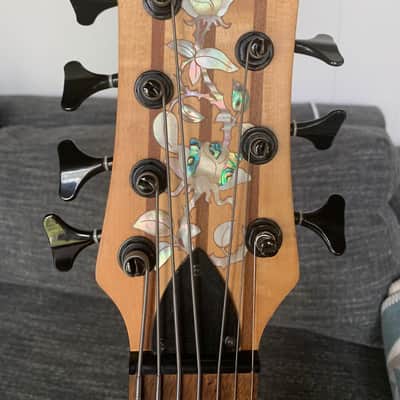 Antonio Tsai 7-String Bass 2008 Natural image 3