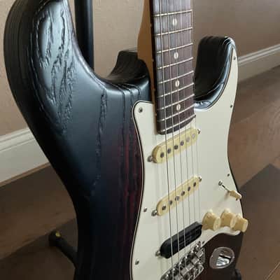 Fender Sandblasted Stratocaster Sweetwater Exclusive 2018 - 3-Color Burst image 5