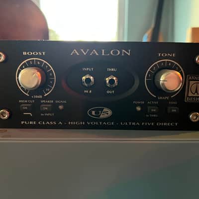 Avalon U5 Anniversary Edition Direct Box / Instrument Preamp 2010s - Black image 6