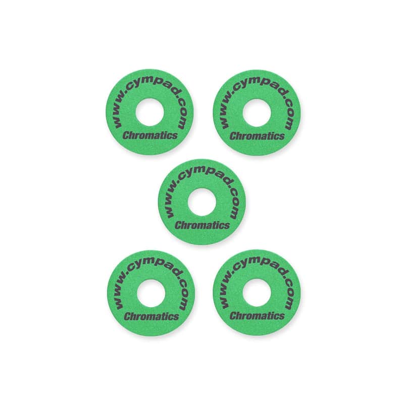 Cympad Chromatics 5pc Set 40/15mm - Green image 1