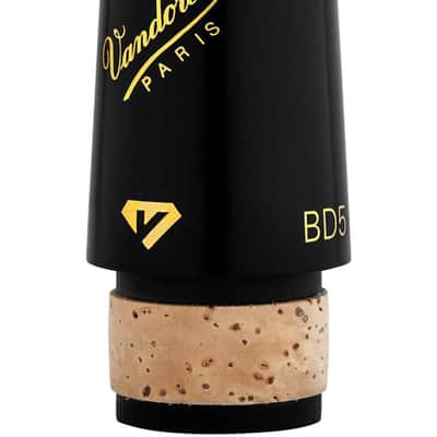 Vandoren CM1005 BD5 Black Diamond Ebonite Bb Clarinet Mouthpiece