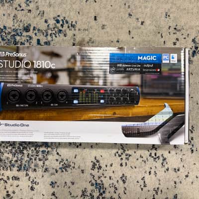 PreSonus Studio 1810C 18x8 USB-C Audio / MIDI Interface 2019 - Present - Black image 1