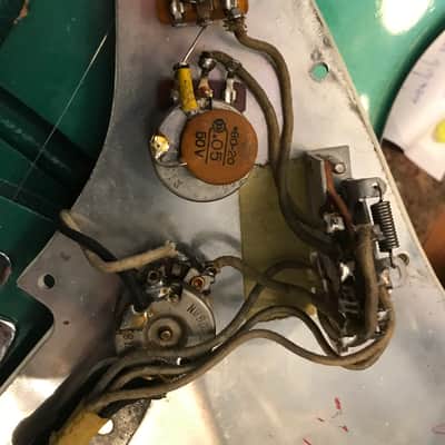 Fender Stratocaster 1963 / Sherwood green refin image 10