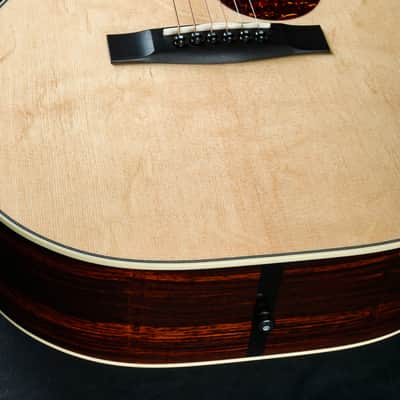 Huss and Dalton T-0014 Cocobolo and Bearclaw Sitka Spruce Custom NEW image 13