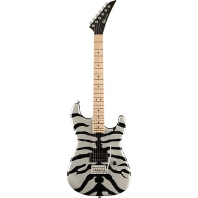 Charvel Super-Stock SD1 H 2PT M Electric Guitar - Silver Bengal image 2