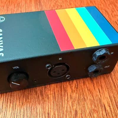Walrus Audio Canvas Passive Re-Amp Unit 2023 - Present Black w/ Rainbow Graphic image 4