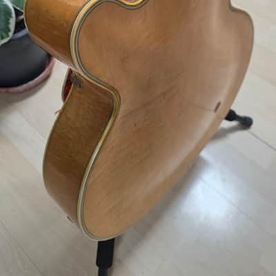 1951 Epiphone Zephyr Emperor Vari-Tone Regent Venetian Cutaway Flame Blonde New York Varitone American Vintage 50s 1950's USA Hollow Body Archtop Pre-Gibson Electric Guitar image 25