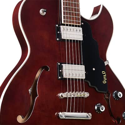 Guild  Starfire I SC Vintage Walnut Single Cut Semi Hollow Electric image 12