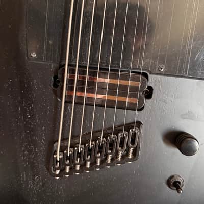Schecter PT-8 MS Black Ops 2024 - Present - Satin Black Open Pore image 3