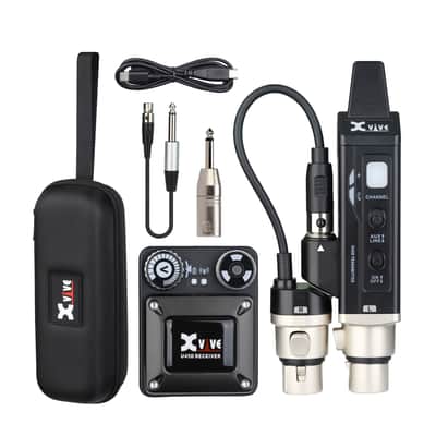 XVIVE U45D Stereo IEM Wireless System, 5.8GHz, Black image 10