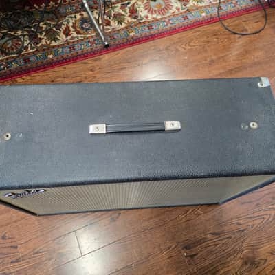 Fender Bassman Bandmaster 2x12 Speaker Cabinet Carvin He 12 Speakers 1960s image 2