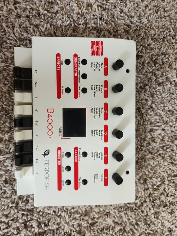 Ferrofish B4000+ midi b3 emulator image 1