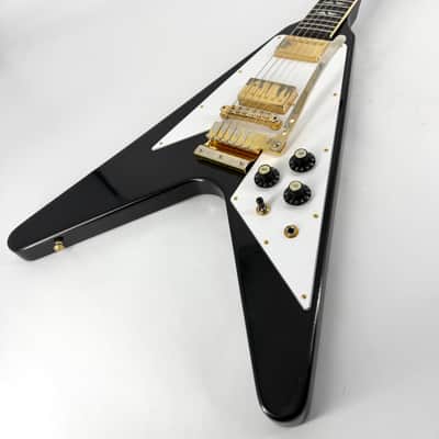 2020 Gibson Custom Shop Murphy Aged Jimi Hendrix 1969 Flying V - Ebony image 2