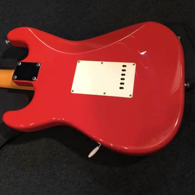 No.024122 RARE Color FenderJapan ST62TX FRD/R MADE IN JAPAN EX+ + Discontinued image 4