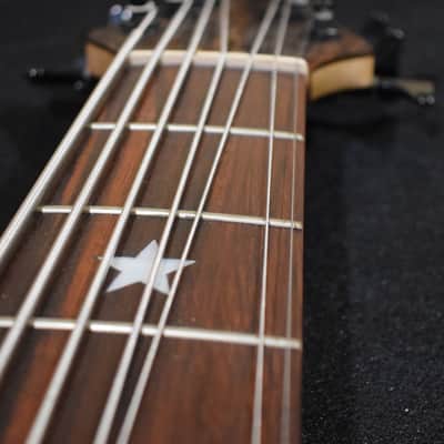 Antonio Tsai 7 String Bass/Guitar 2016 Mexico Bocote Abalone image 7