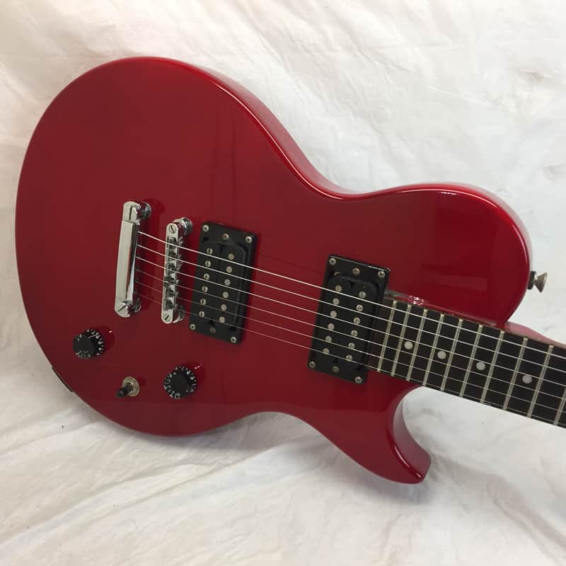 MWR Single Cut Red Double Humbucker Electric Guitar w/ New Strings Free Shipping image 1
