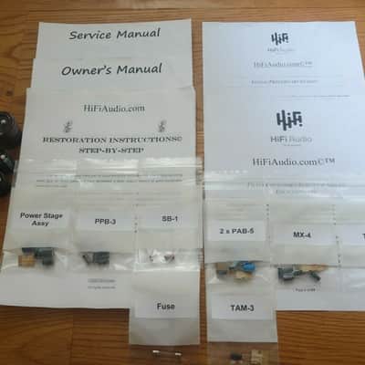 KLH 27 restoration kit filter capacitor repair rebuild fix image 2