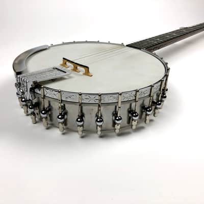Ode Long Neck Banjo Model 43 Grade 4 60's w/ Hardshell Case image 4