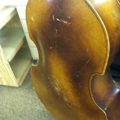 Kay Upright Bass circa 1940. Serial Number: 8430, Tobacco Burst image 4