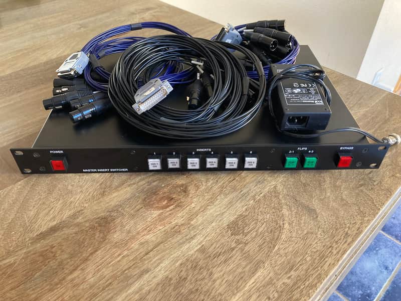 Custom Master Insert Switcher Mastering grade + all multicore cables image 1