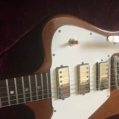 Gibson Non-Reverse Firebird 1966 Mahogany Refinished w/ Lollars image 5