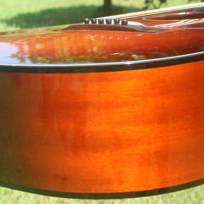 1997 Alvarez Yairi  "Gibson LG-3 style" G-1F Acoustic Guitar Sunburst+Original Hard Case image 12