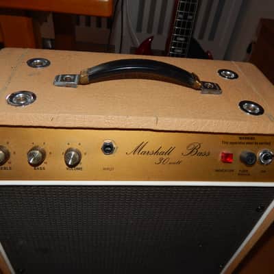 Marshall Bass 30 Combo Celestion Greenback '75 Fawn Tolex image 11