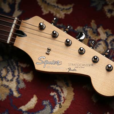 1992/93 Squier Japanese Stratocaster Black image 5
