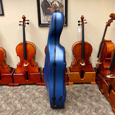 Bam 'Hightech 2.9 Slim' 4/4 Cello Case in Navy Blue image 4