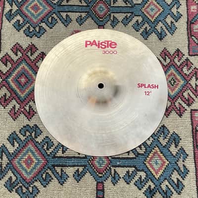 12" Paiste 1980s 3000 Splash Cymbal 508g image 1