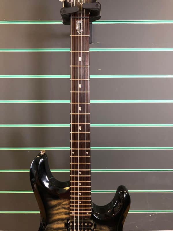 Sterling by Music Man JP100 John Petrucci Transparent Black