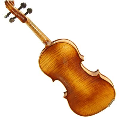 Vintage Early 1900s Stradivarius Copy Violin Made in Germany w Cases and Bows image 7