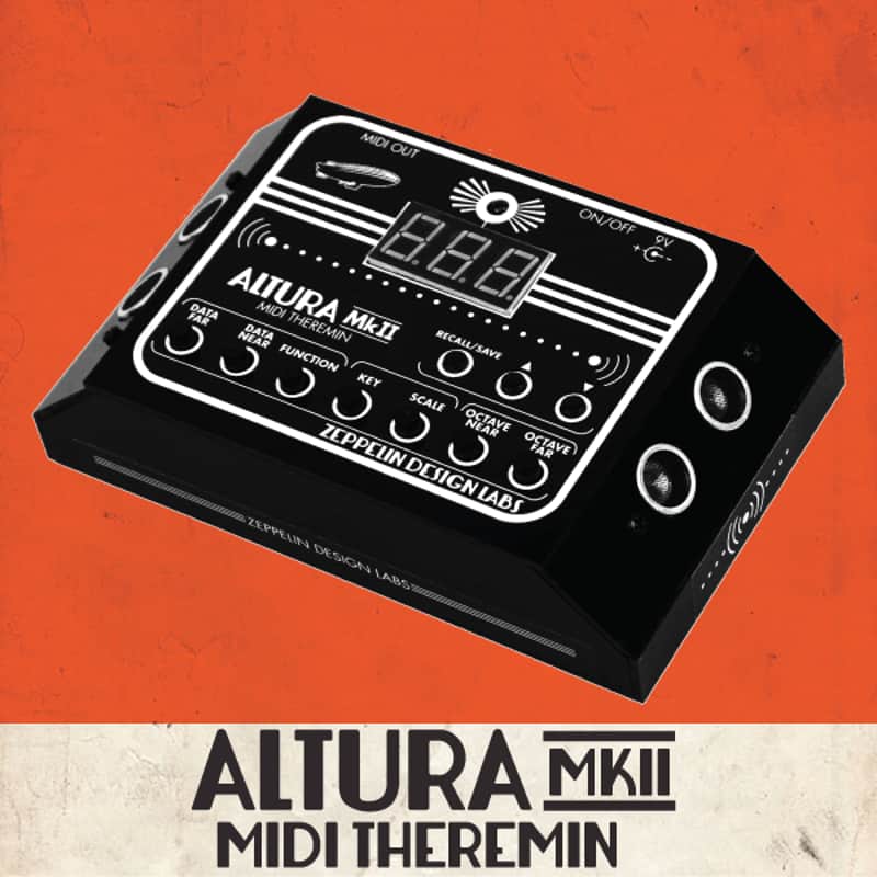 Altura MkII Theremin MIDI Controller / Arpeggiator - Ready-to-Use image 1