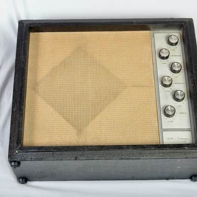 Silvertone Model 1482 5-Watt 1x12 Guitar Combo 1960s - Black image 4